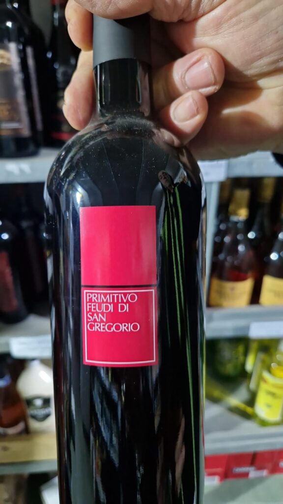 Primitivo feudi di san gregorio